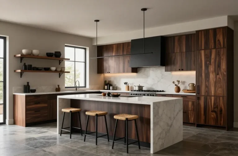 10 Dark Stained Kitchen Cabinets That Totally Slay