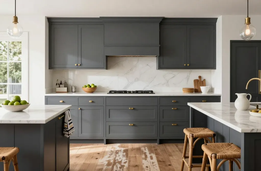 10 Charcoal Grey Kitchen Cabinets That Wow Any Space