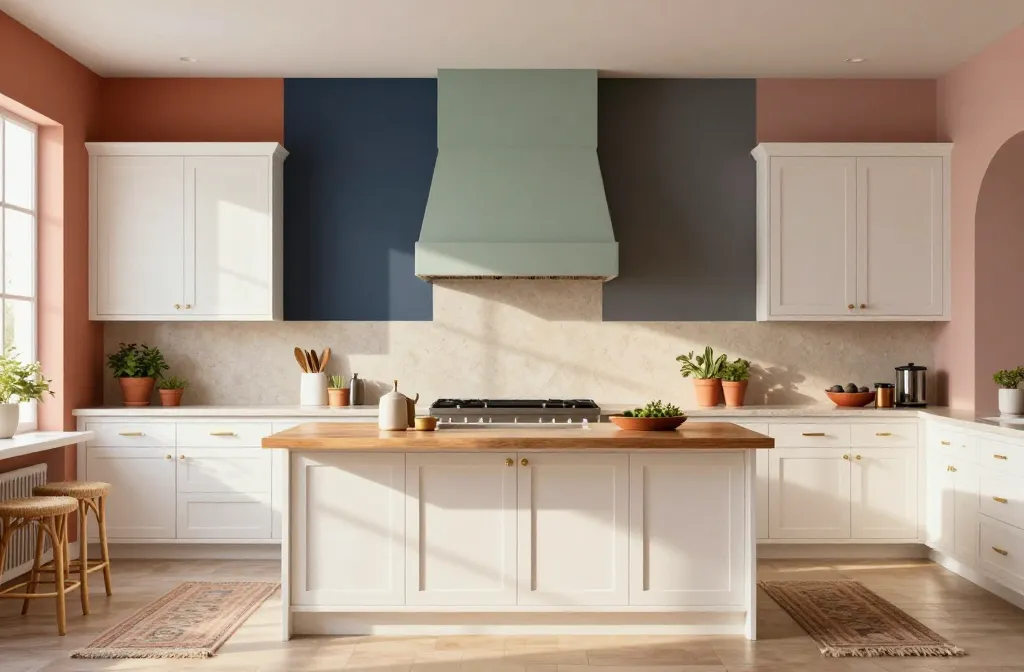 Viral 10 Kitchen Wall Colors with White Cabinets Ideas