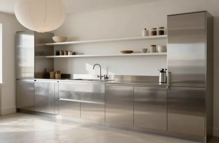 10 Metal Kitchen Cabinets That Look Insanely Chic