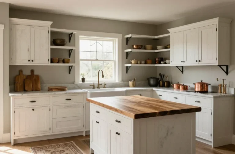 10 Rustic Kitchen Cabinets Farmhouse Style That Wow
