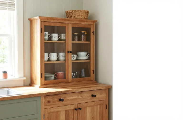 10 China Hutch Repurposed Kitchen Cabinets That Wow
