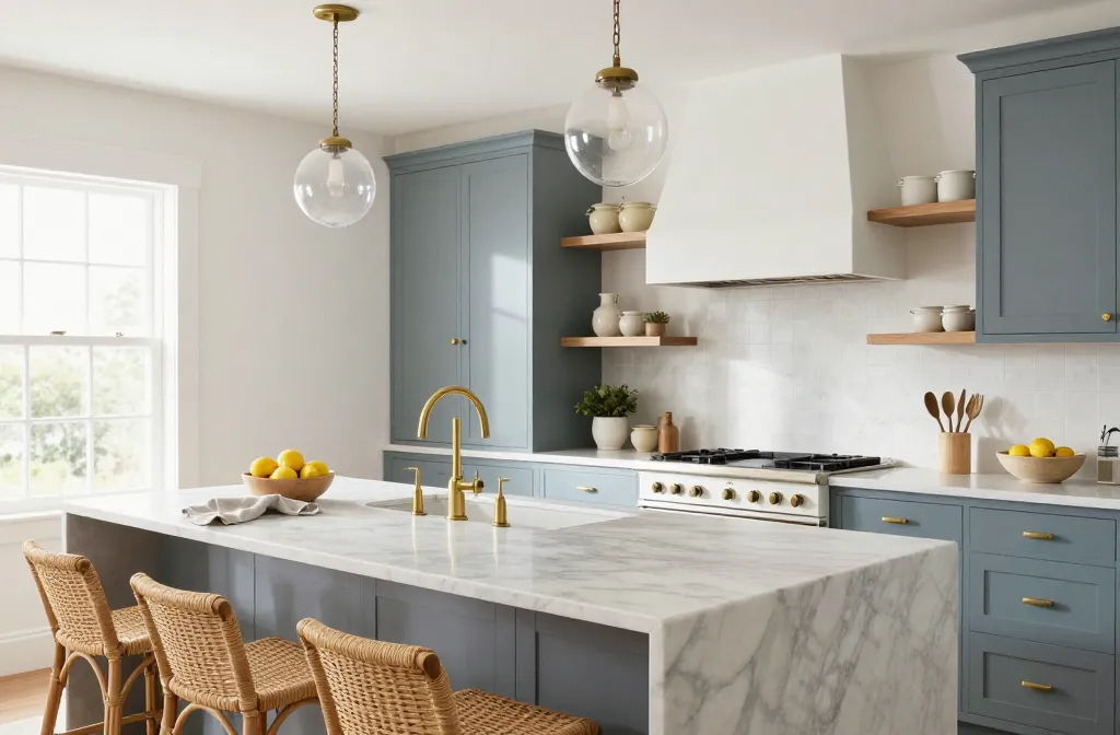 10 Slate Blue Kitchen Cabinets That Feel Instantly Timeless