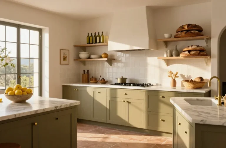 10 Olive Kitchen Cabinets That Make Any Kitchen Glow