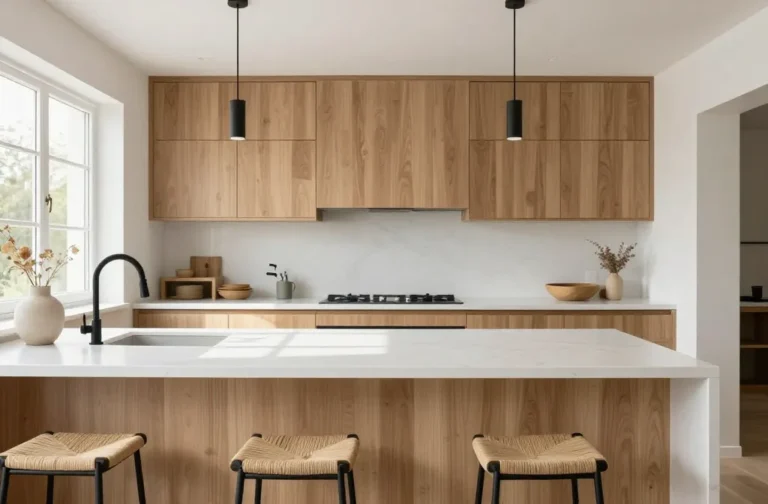 10 Light Walnut Kitchen Cabinets That Scream Quiet Luxury