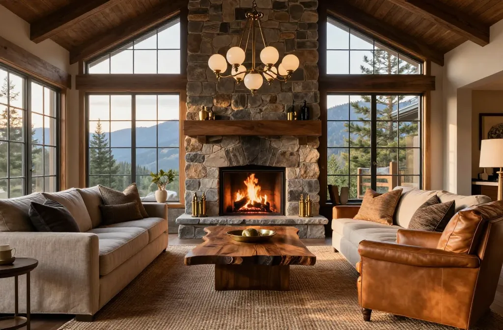 10 Rustic Luxury Living Room Ideas for Instant Cozy Glam