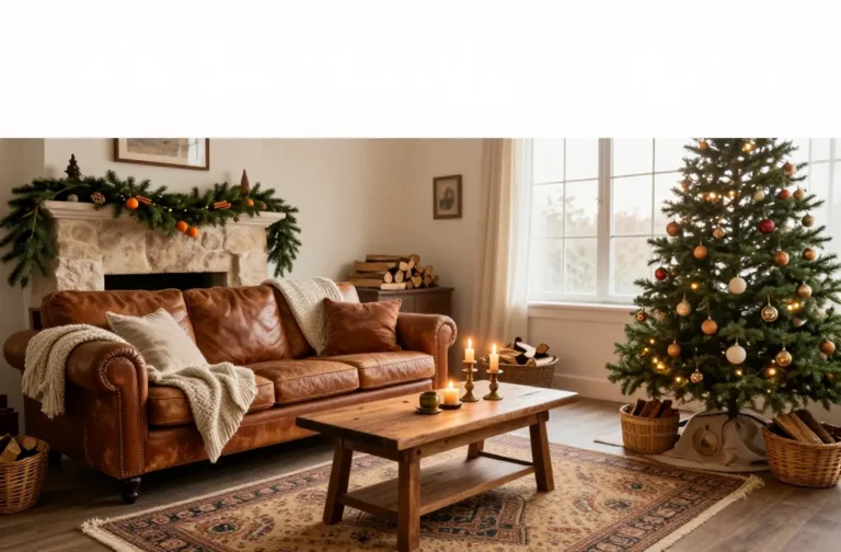10 Rustic Christmas Decorations Living Room That Wow