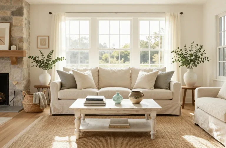 10 Rustic Farmhouse Style Living Room Ideas to Steal Now