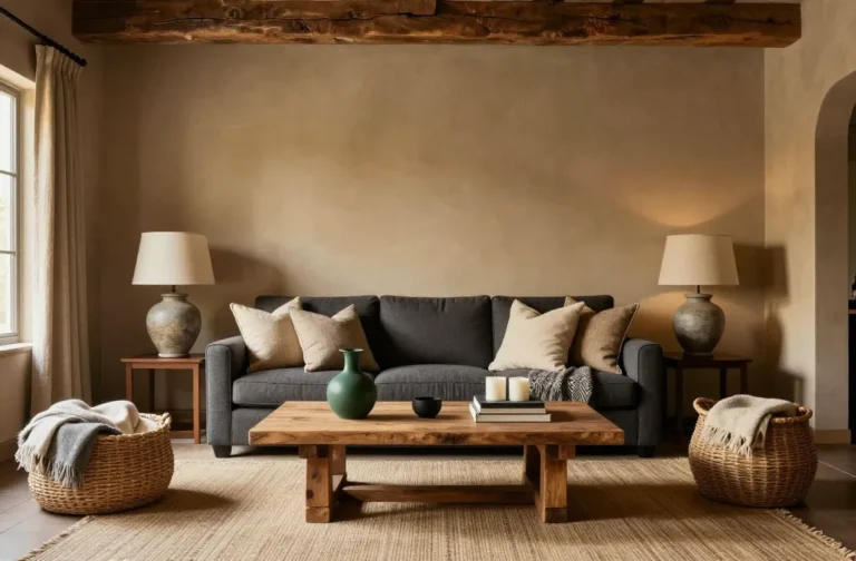 10 Rustic Living Room Grey Couch Ideas That Wow