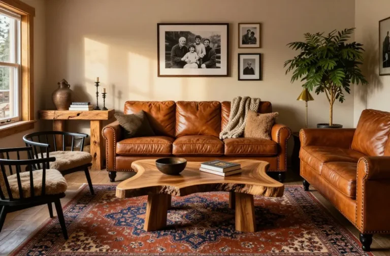 10 Rustic Living Room Furniture That Feel Lived-in Cozy