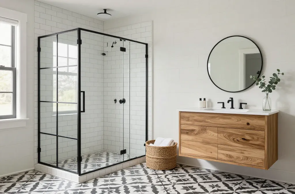 Steal-Worthy 10 Modern Farmhouse Bathroom Ideas