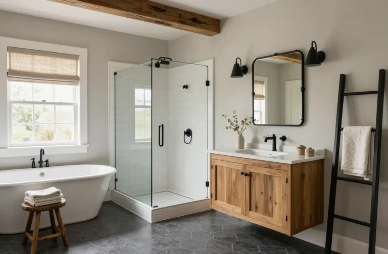 10 Country Farmhouse Bathroom Ideas That Feel Instantly Cozy