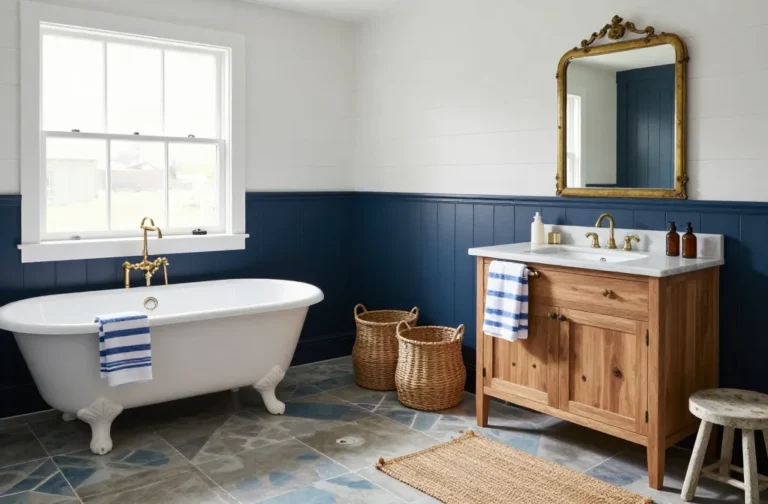 10 Blue Farmhouse Bathroom Ideas You’Ll Want to Steal