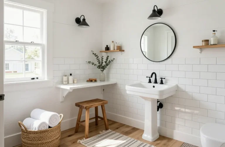 10 Farmhouse Guest Bathroom Decor Ideas Guests Love