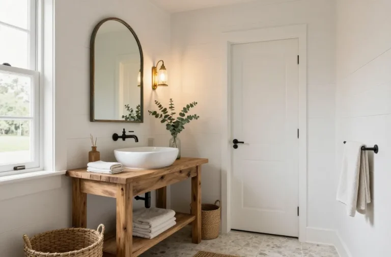 Stunning 10 Farmhouse Bathroom Sink Ideas to Steal