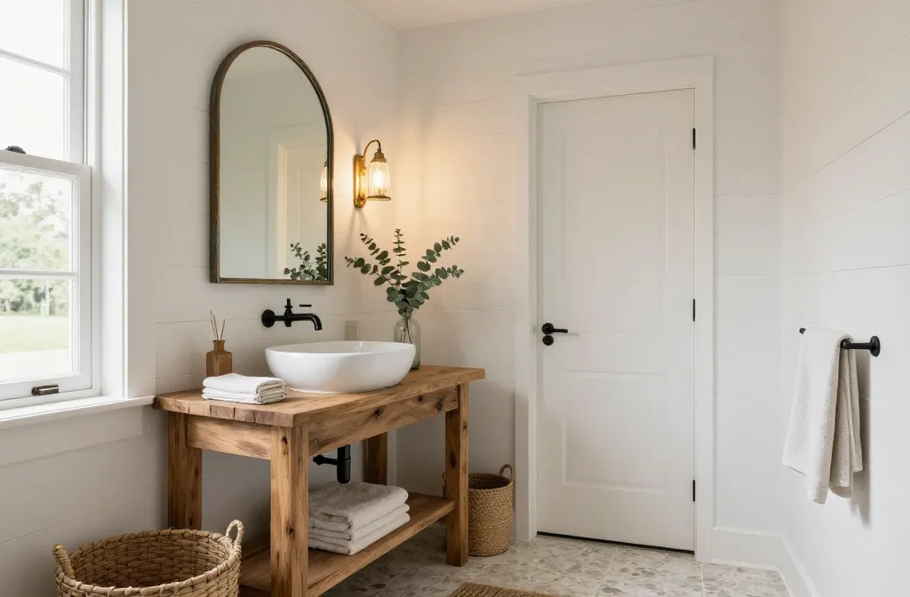 Stunning 10 Farmhouse Bathroom Sink Ideas to Steal