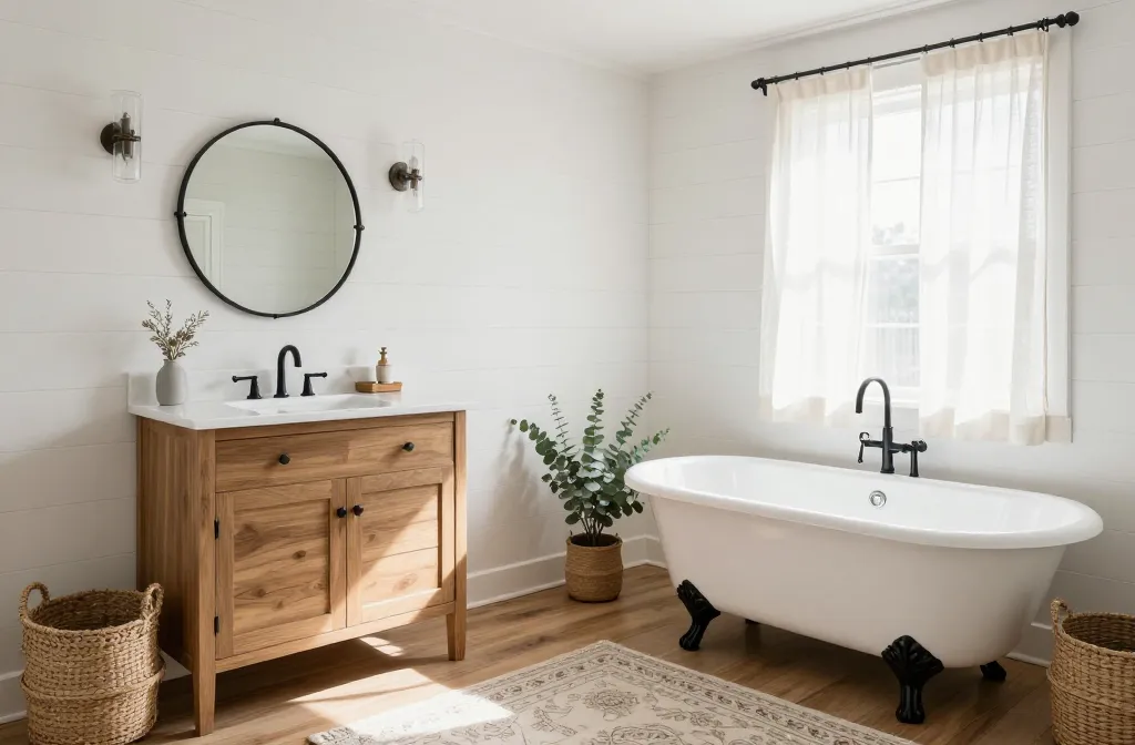 10 Diy Farmhouse Bathroom Decor That Looks Designer