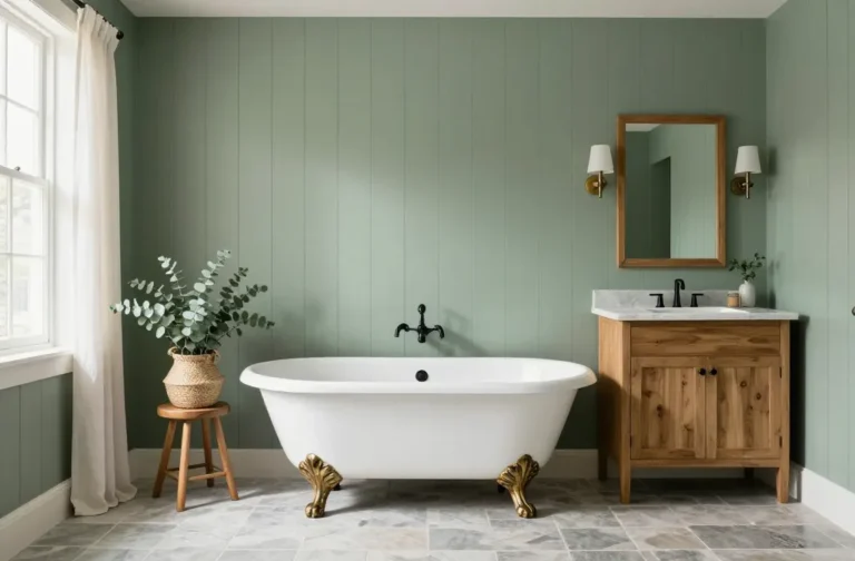 10 Farmhouse Green Bathroom Ideas You’Ll Want to Copy