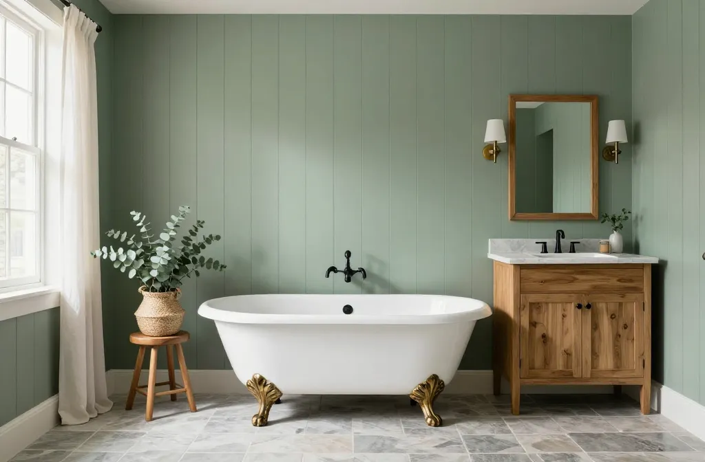10 Farmhouse Green Bathroom Ideas You’Ll Want to Copy