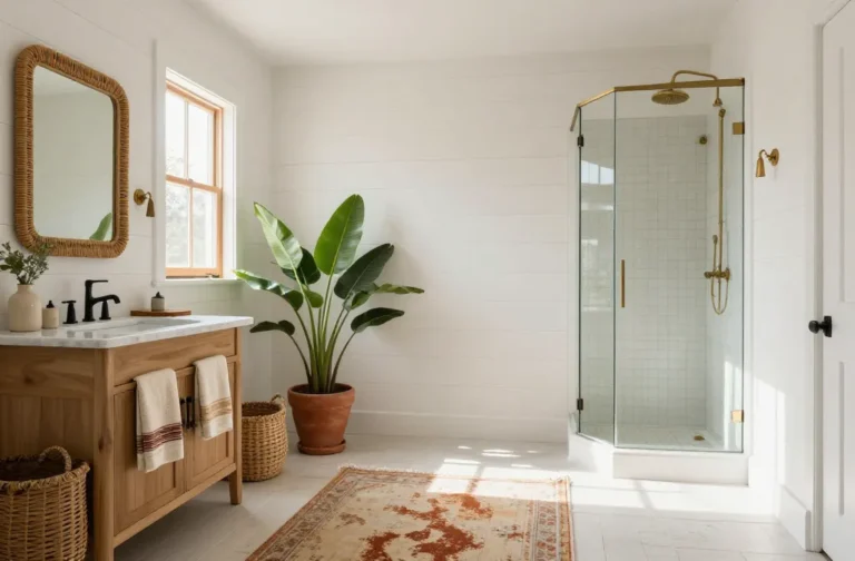 10 Farmhouse Boho Bathroom Ideas You’Ll Want to Steal
