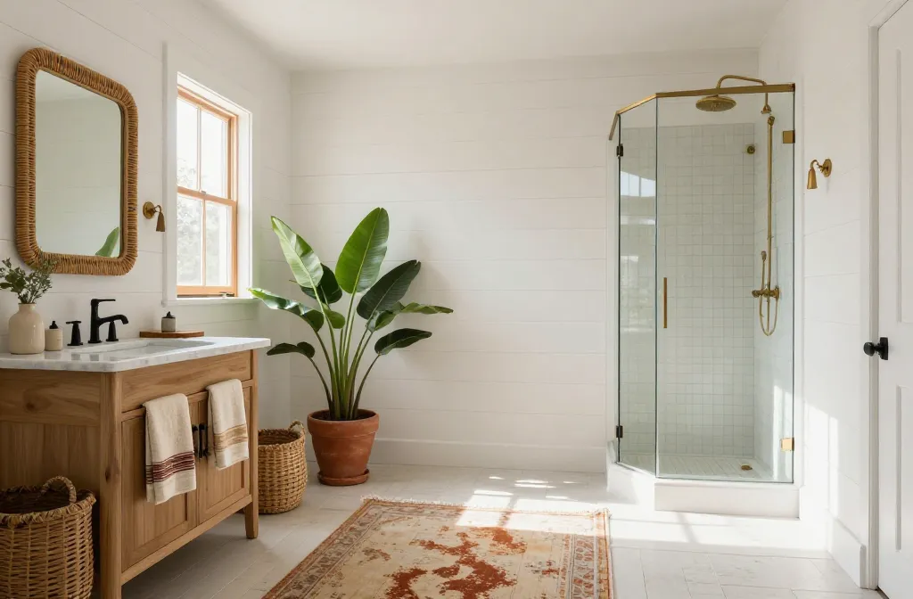 10 Farmhouse Boho Bathroom Ideas You’Ll Want to Steal