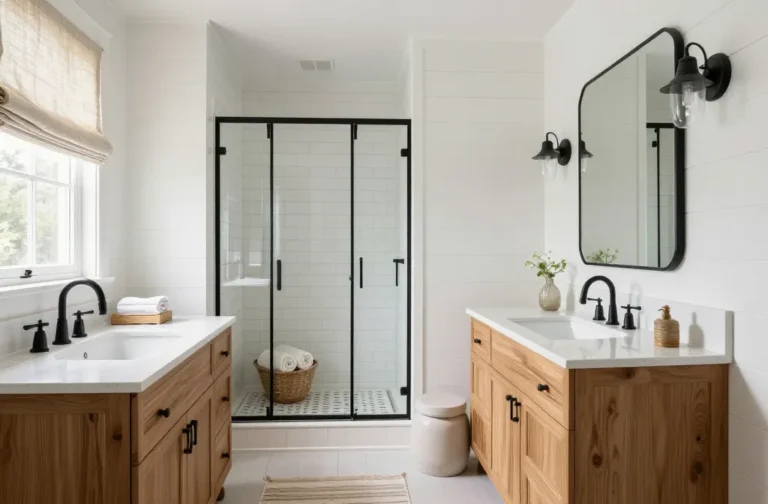 10 Small Farmhouse Bathroom Decor That Feels Luxe