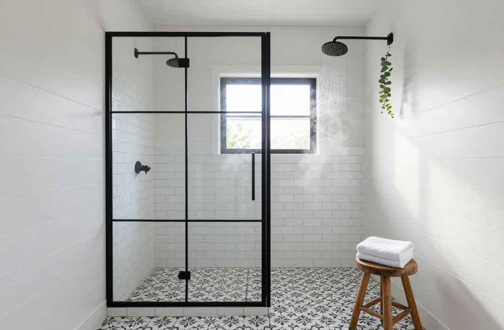Steal-Worthy 10 Farmhouse Bathroom Shower Ideas