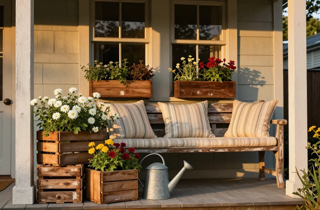 Genius 15 Rustic Garden Decor Ideas That Add Instant Curb Appeal