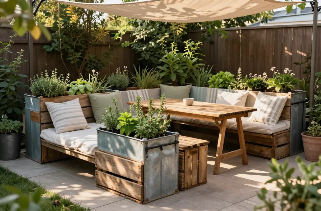 10 Rustic Garden Decor Tricks to Maximize a Tiny Backyard Fast