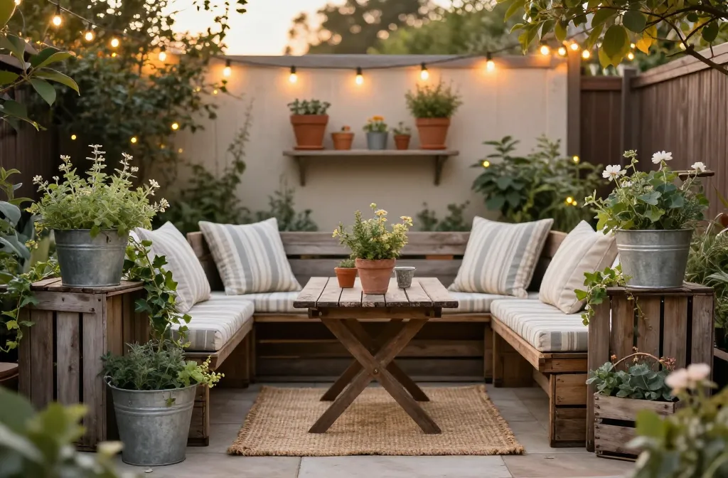 Viral 12 Rustic Garden Decor Hacks to Transform Your Garden on a Budget