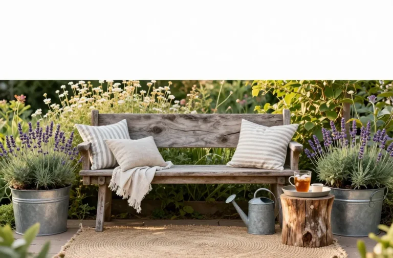 Stunning 14 Rustic Garden Decor Ideas That Bring Your Garden to Life
