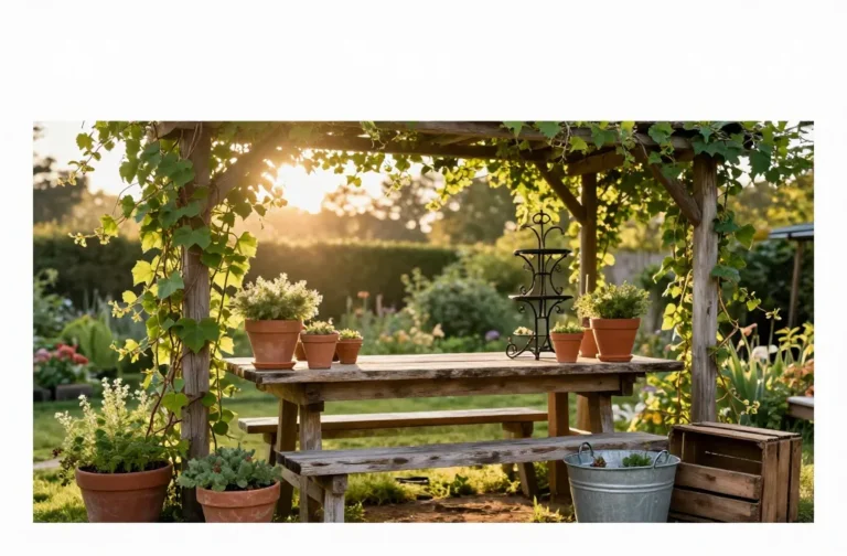 Stunning 13 Rustic Garden Decor Ideas That Turn Plants Into a Focal Point