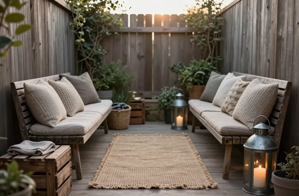 11 Rustic Garden Decor Ideas That Upgrade Outdoor Seating Areas Now