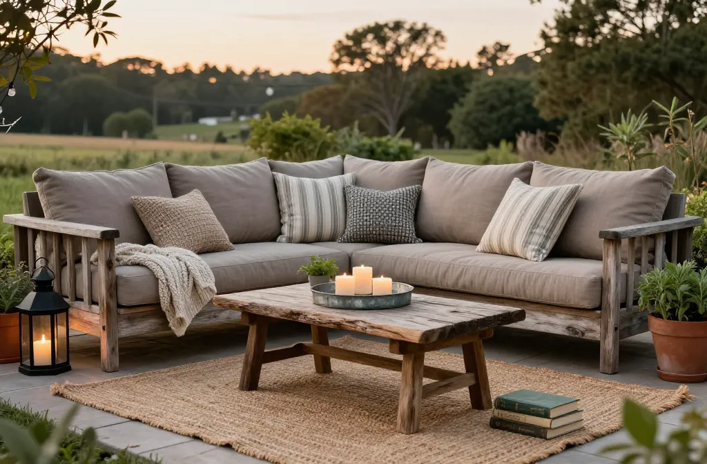 12 Rustic Garden Decor Ideas to Make Your Patio More Inviting Now