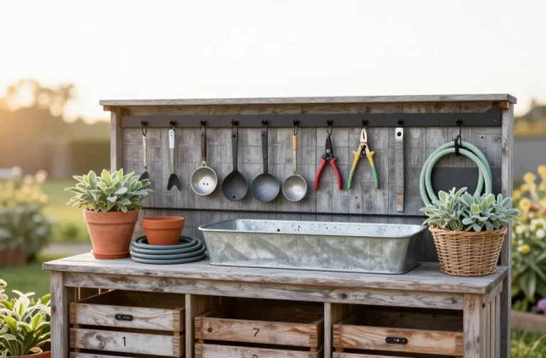 Smart 11 Rustic Garden Decor Ideas That Reduce Backyard Clutter