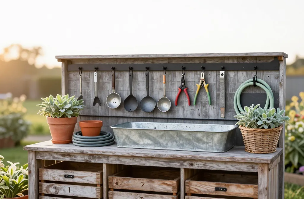 Smart 11 Rustic Garden Decor Ideas That Reduce Backyard Clutter