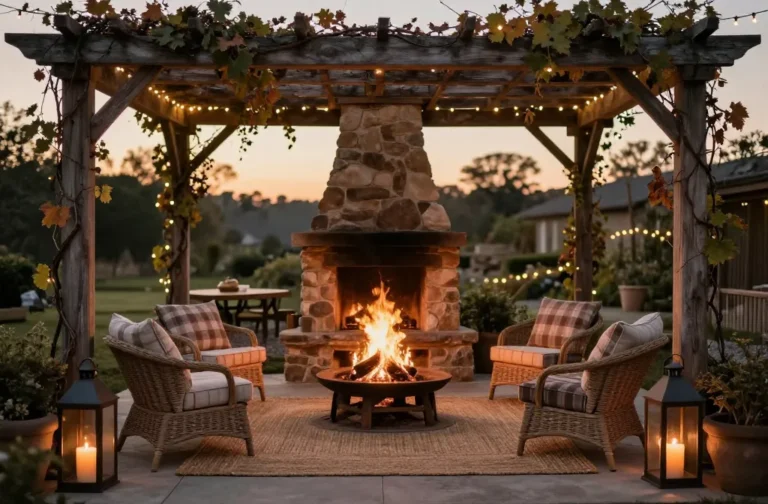 Stunning 13 Rustic Garden Decor Ideas That Transform Your Backyard After Dark