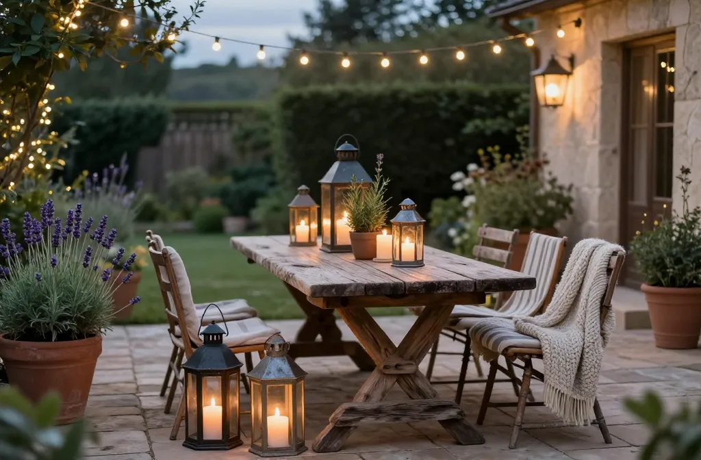 Cozy Glow Guide 10 Rustic Garden Decor Lighting Ideas for a Cozy Evening Vibe