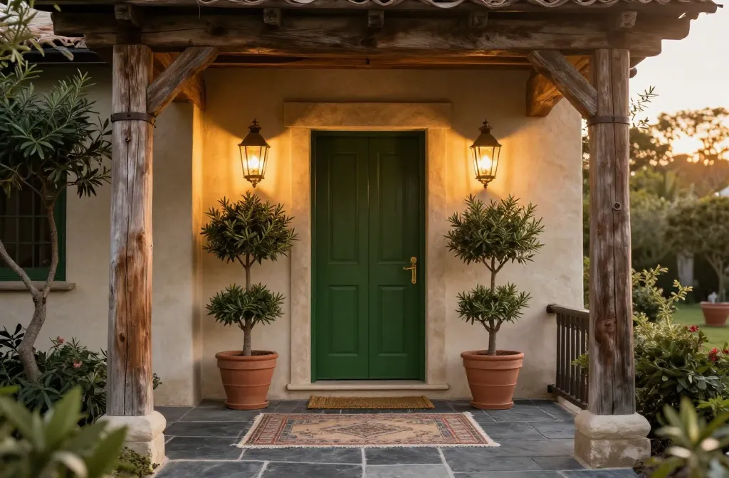 12 Rustic Garden Decor Ideas for a Welcoming Outdoor Entry That Wow