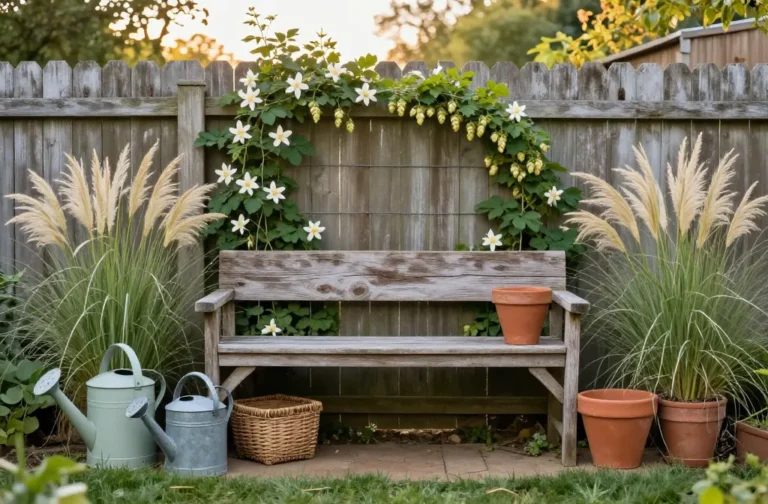 Genius 12 Rustic Garden Decor Tricks to Cover Problem Areas
