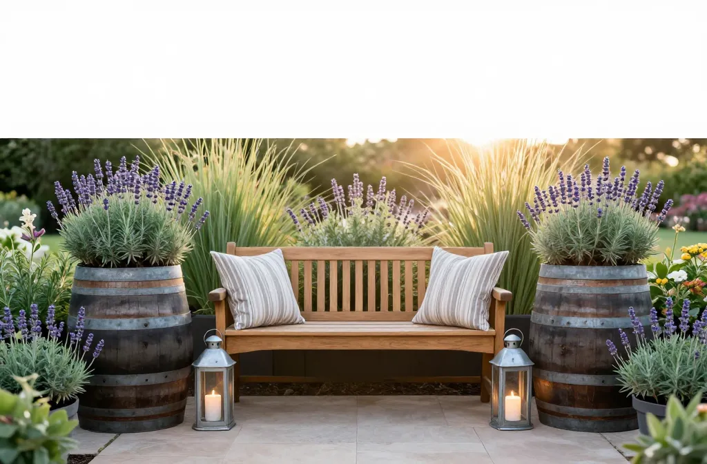 Genius 11 Rustic Garden Decor Ideas That Stay Beautiful with Minimal Effort