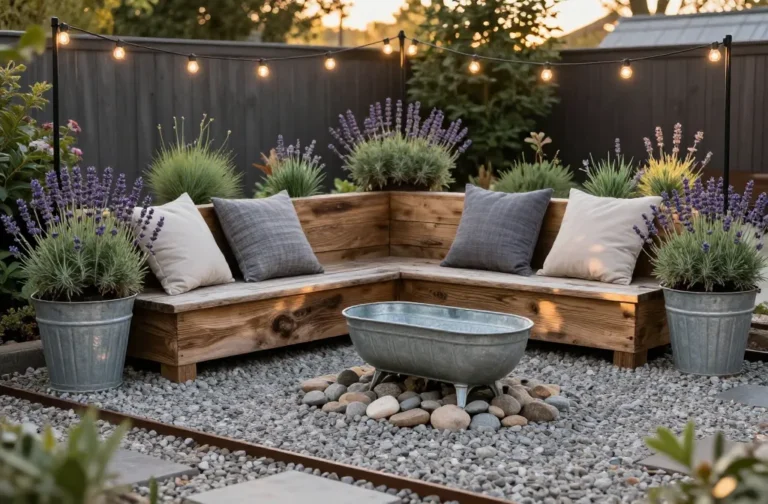12 Rustic Garden Decor Ideas for a Low-Maintenance Backyard That Wow