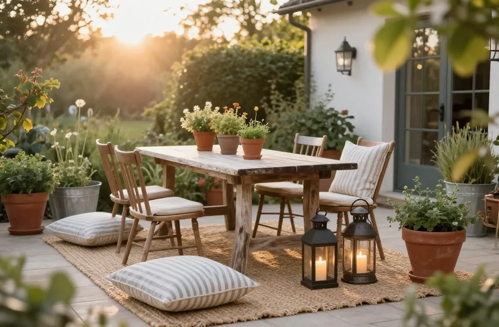 Cozy Up Outdoors 13 Rustic Garden Decor Ideas That Make You Want to Stay Outside