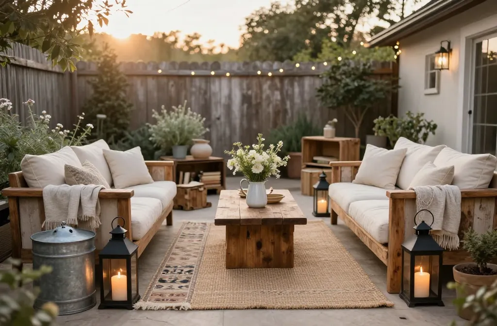 Fresh Takes on 11 Rustic Garden Decor Ideas for a Relaxing Backyard Hangout