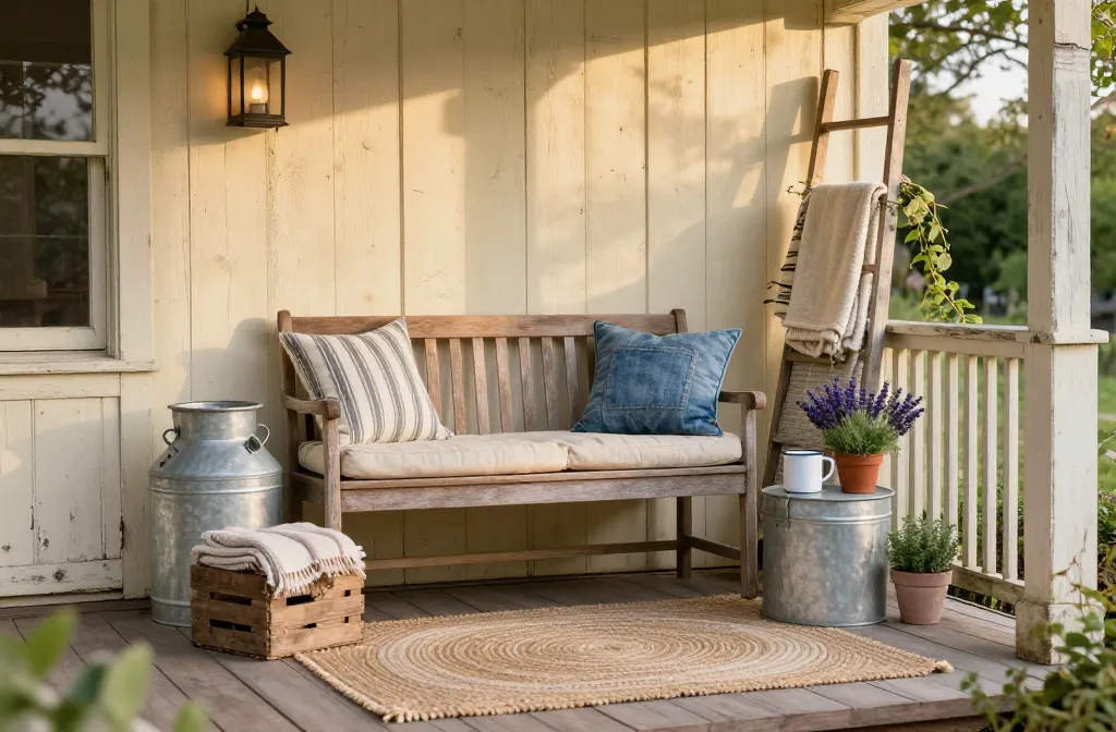 12 Rustic Garden Decor Ideas to Create the Perfect Cozy Seating Area Now
