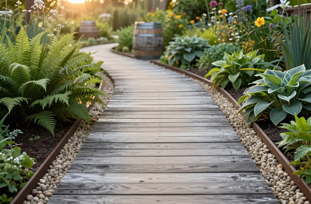 Gorgeous Yards: 10 Rustic Garden Decor Ideas That Improve Drainage & Style