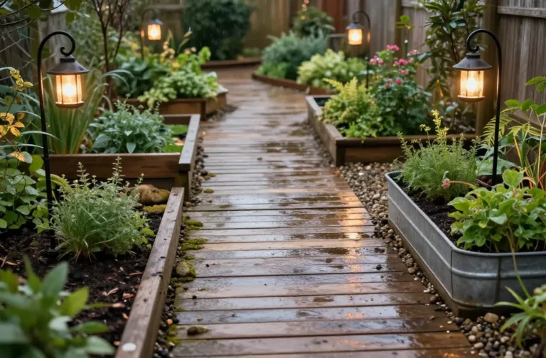 11 Rustic Garden Decor Ideas That Handle Mud & Wet Conditions Fast