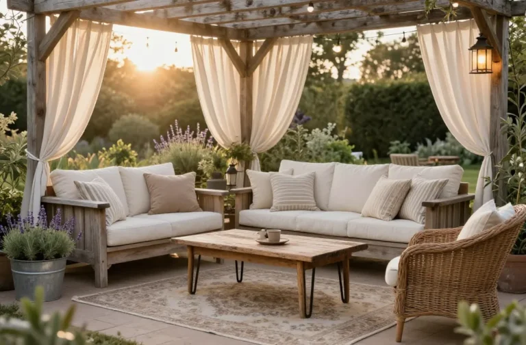Cozy Up Outside: 11 Rustic Garden Decor Ideas for a More Comfortable Outdoor Area