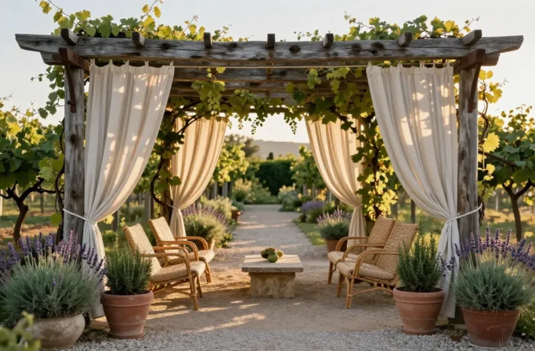 Genius 12 Rustic Garden Decor Ideas to Add Shade to Your Backyard