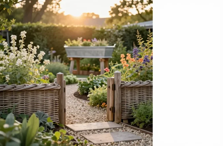 Gorgeous 12 Rustic Garden Decor Ideas That Protect Your Plants From Pets